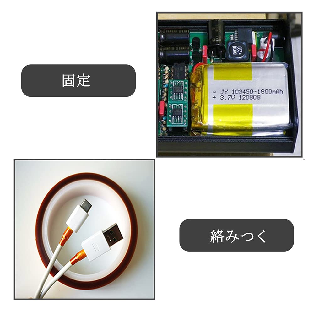 Изоляционная лента, Термостойкая лента, Ширина 0,4 дюйма (10 мм) x Длина 99,4 фута
