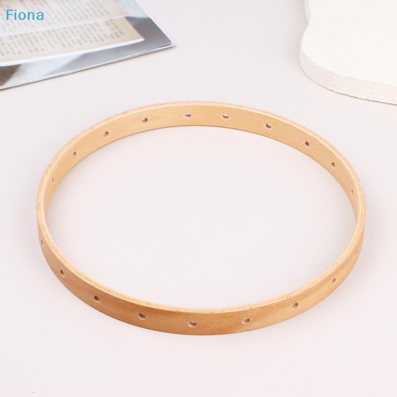 Деревянные обручи DIY Круглая вязальная рама 1 шт. Простая рама для плетения для настенного декора Товары для рукоделия