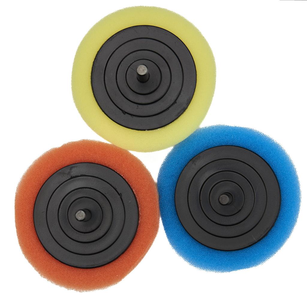 Polishing sponges, cone, for rims 150mm, set of 3, KD1592
