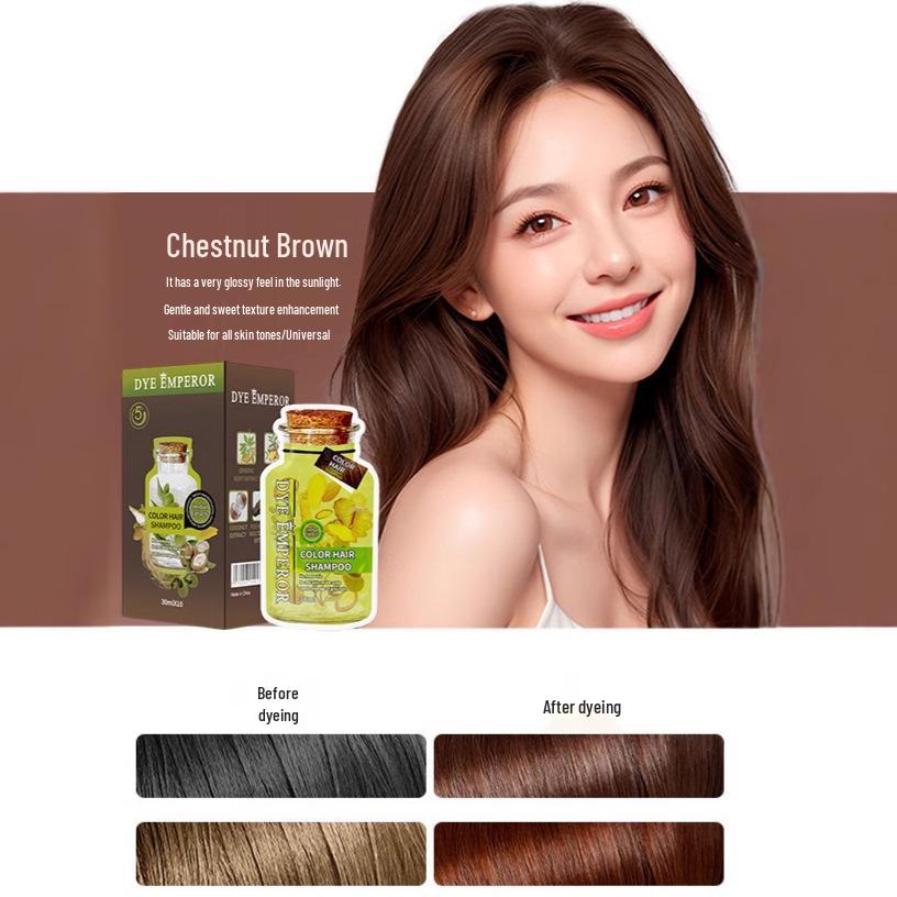 Красочный крем-краска для волос в виде пены - Натуральный растительный DIY в домашних условиях