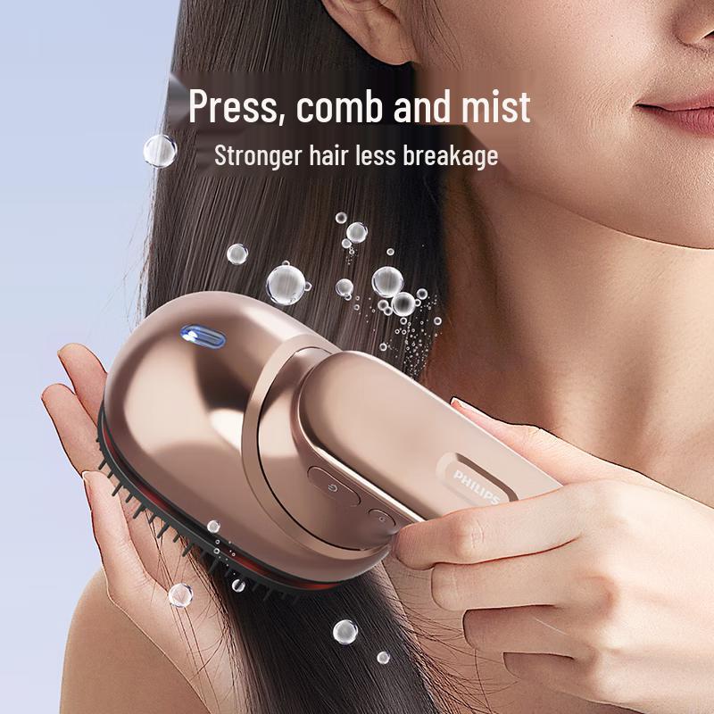 Philips Беспроводная портативная расческа-массажер для кожи головы PPM2301H Штепсель CN (адаптер в комплекте)