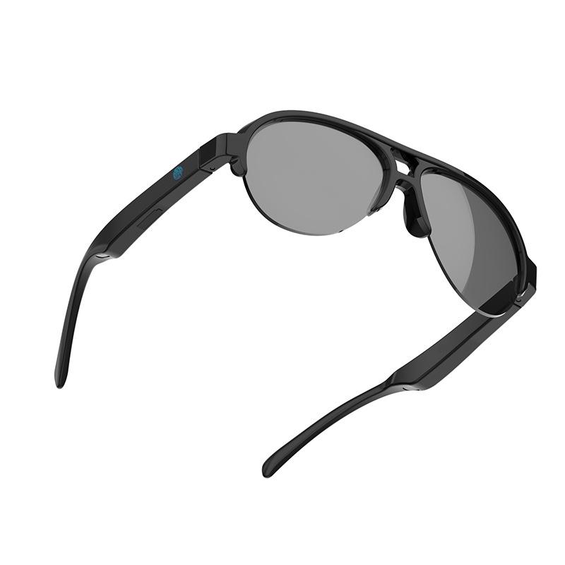 Smart Bluetooth Glasses with Wireless Bone Conduction Earphones, Models F06/F07/F08