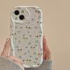 Цветочный дизайн с собакой Совместимый чехол для iPhone 13, 14, 15, 16 Plus, 17 Pro Max - Девичий стиль
