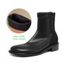 Krazing Po Microfiber Winter Round Toe Size 33 Chelsea Boots Size 43 Zipper Low Heels Vintage Ankle Boots