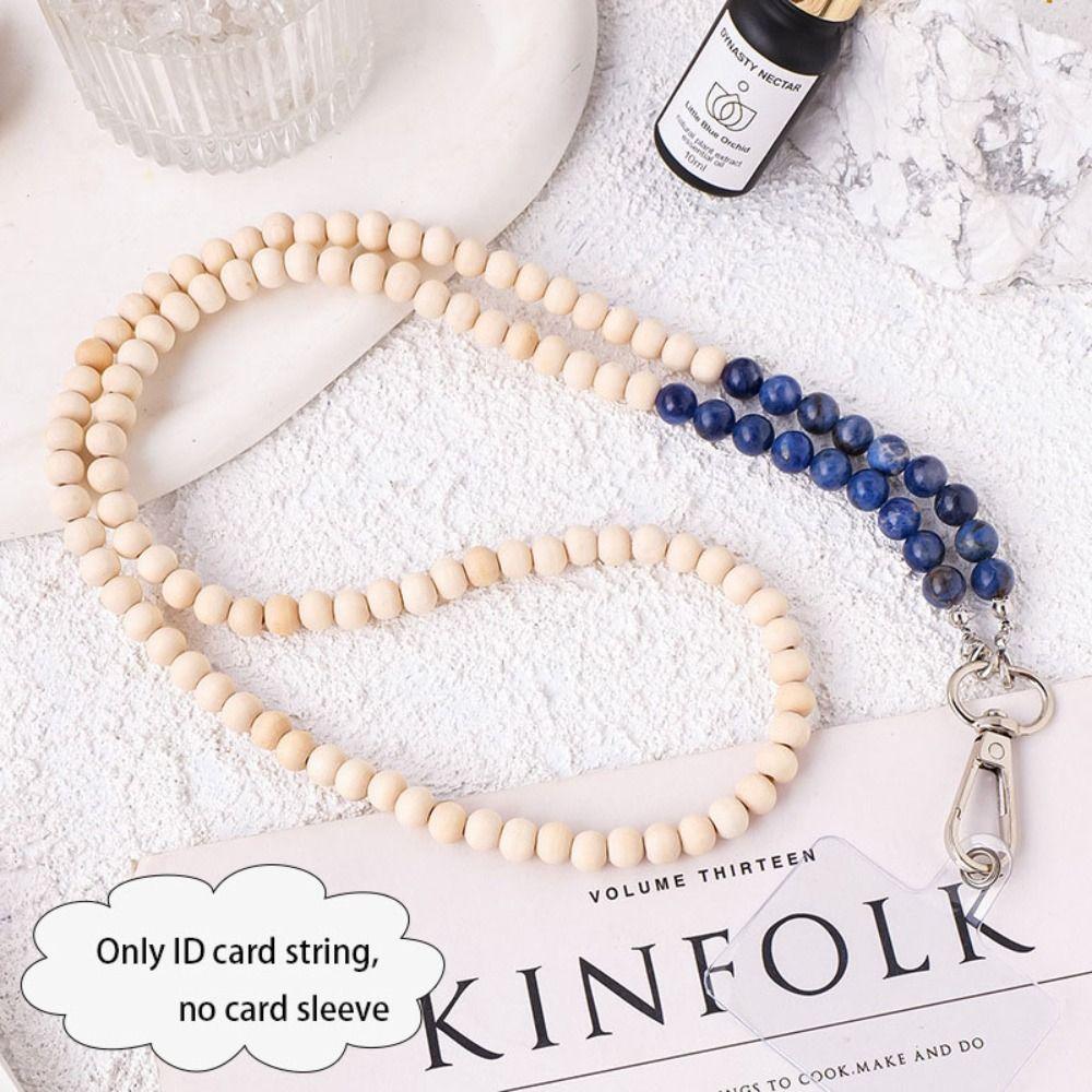 Portable Natural Crystal Phone Chain Pendant Chain Mobile Phone Case Beaded