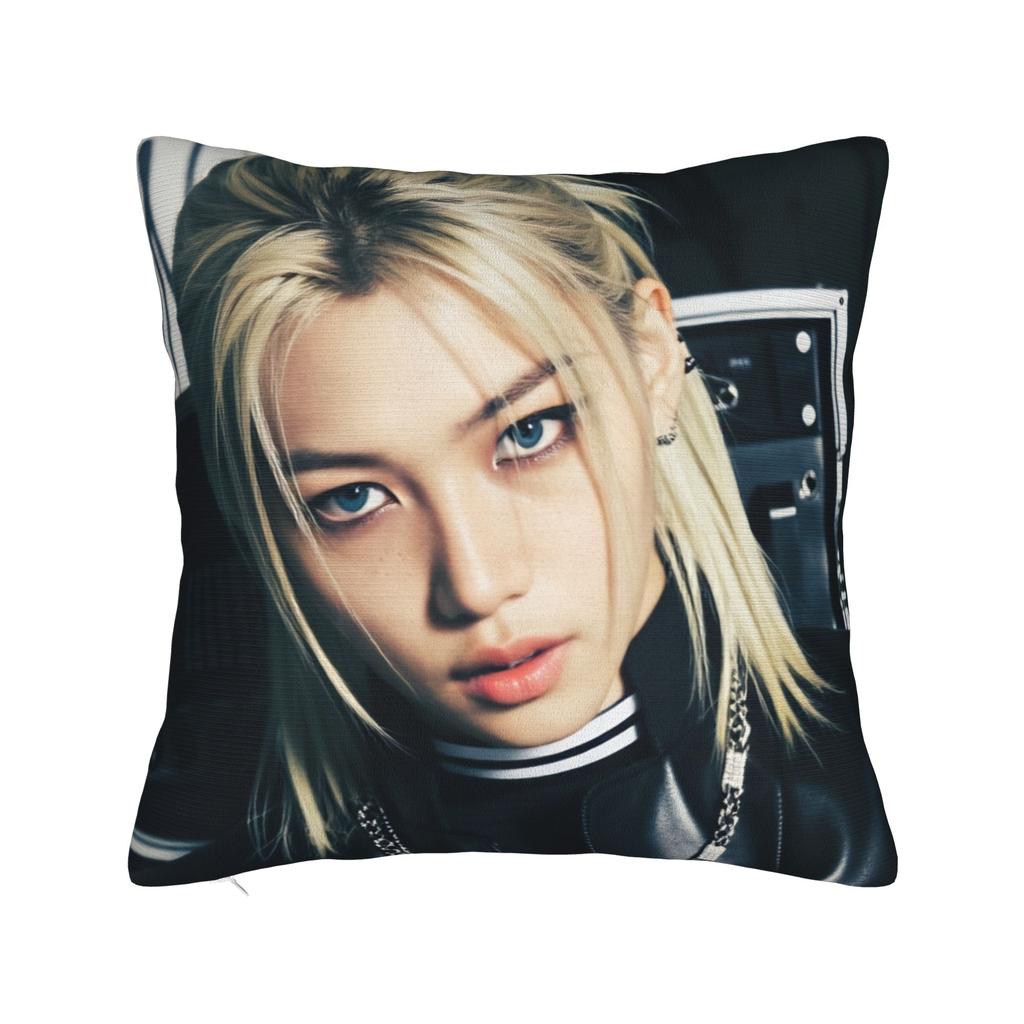 Korean Boy Felix Pillow Case Vintage Pillow Cover Comfy Pillowcases For Chair Sofa Home Decor