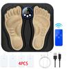 3D Улучшенный EMS Массажер для ног Коврик Портативный Складной Электрический Стимуляция мышц Массажный коврик Улучшает кровообращение Расслабляет ноги