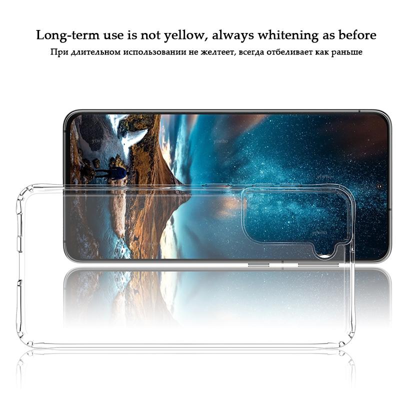 На Realme 8 7 6 Pro Чехлы для Realme C21 Realme 7i Realme-8-Pro 7 5G Прозрачный чехол для телефона Силиконовый противоударный чехол Real Mi C 21 8Pro
