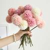 3/6Pcs Silk Ball Chrysanthemum Artificial Dandelion Flowers Bouquet for Home Garden Wedding Party DIY Craft Wreath Decoration