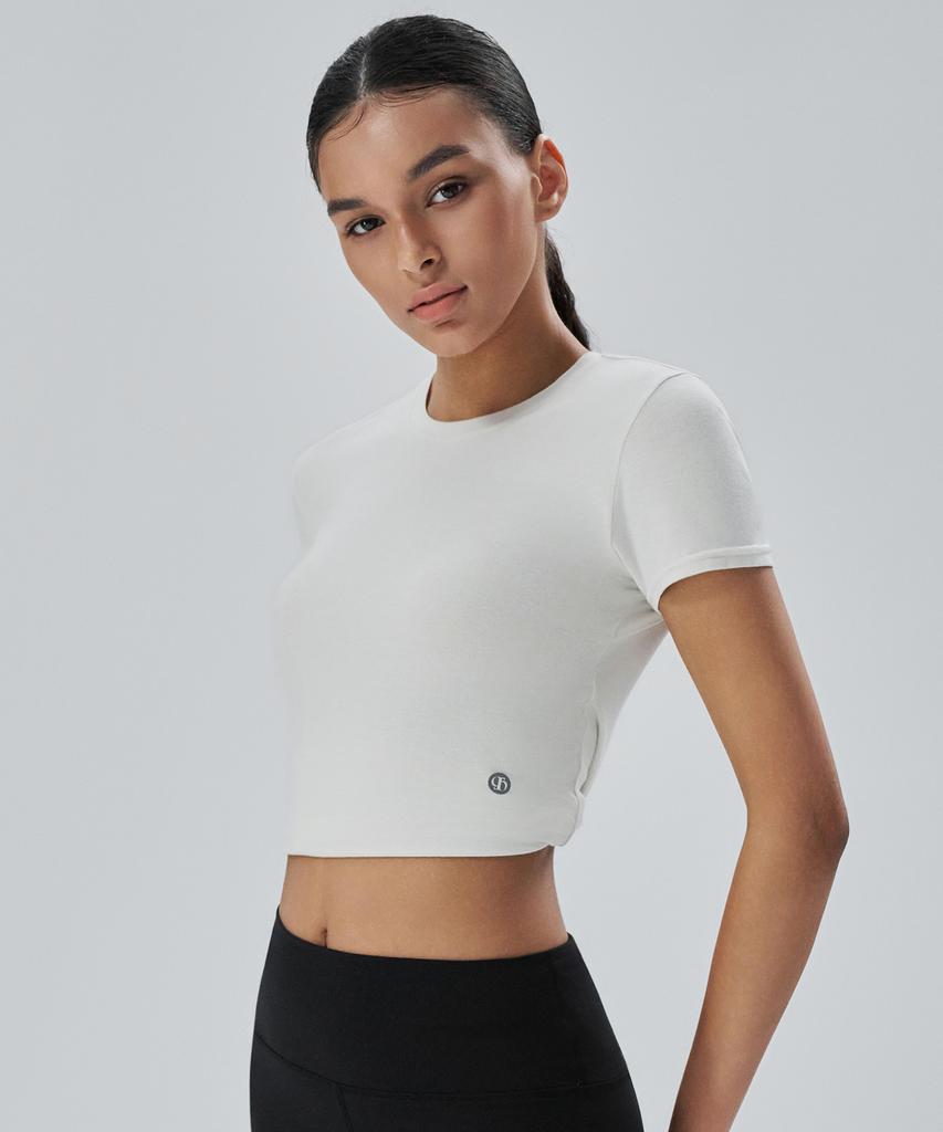 CITYBREEZE ACTIVE Active Airy Short Sleeve T-Shirt_Ivory