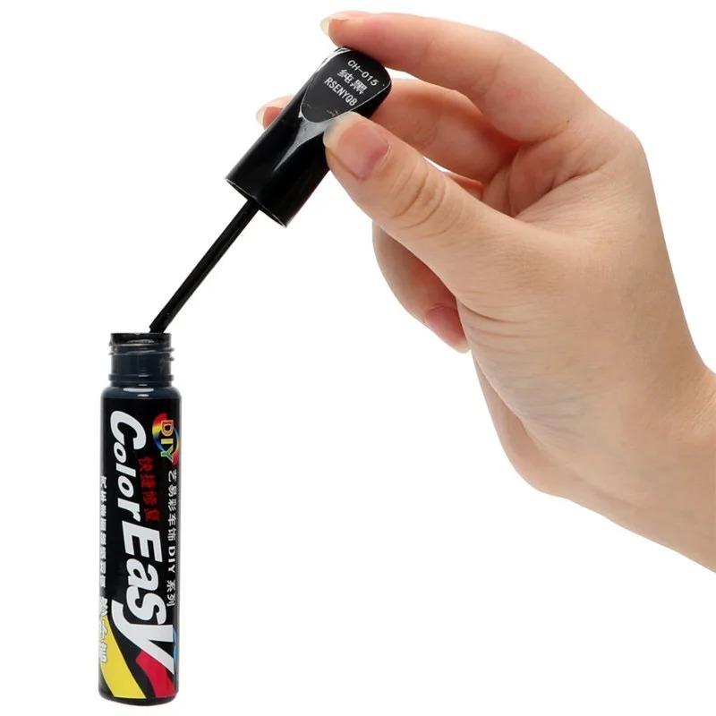 Car Paint Scratches Repair Pen Brush Waterproof Paint Marker Pen Car Tyre Tread Care Automotive Maintain Black White Red Silver