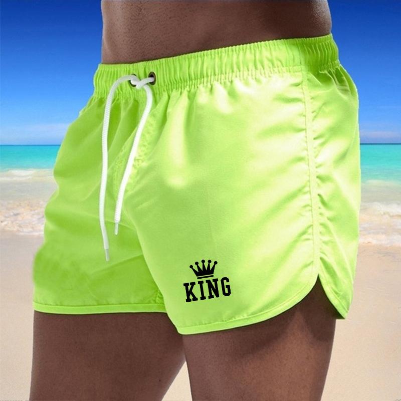Surf Men Swimsuit Beach Seaside Casual Men's Shorts Drawstring Ventilate Running  Summer Hot Sale Daily Gym Clothing