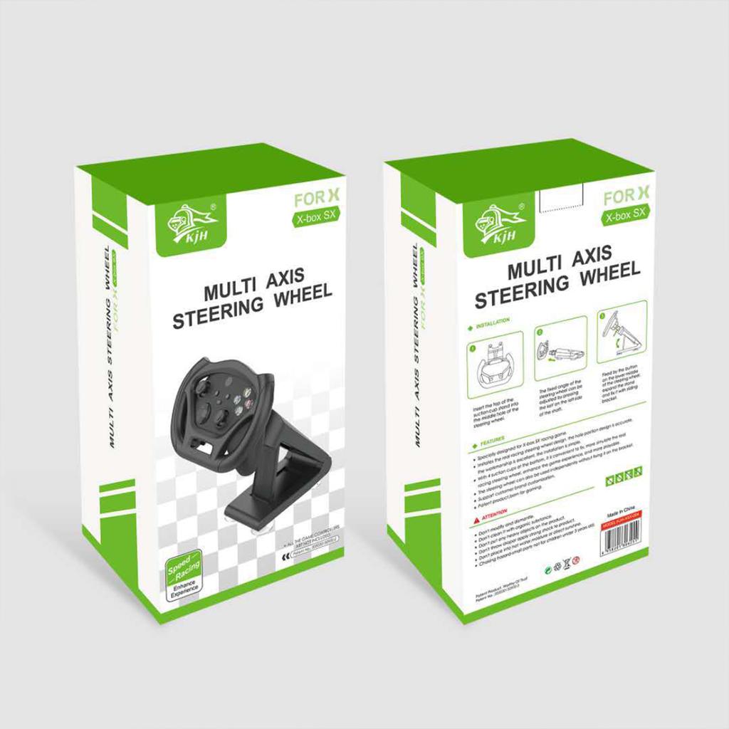 Игровой руль с кронштейном для игровой консоли, профессиональный контроллер с ручкой для автомобильных гонок