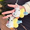 Fish Pelican Eating Plush Doll Keychain Pendant Children Day Gift Soft Cute