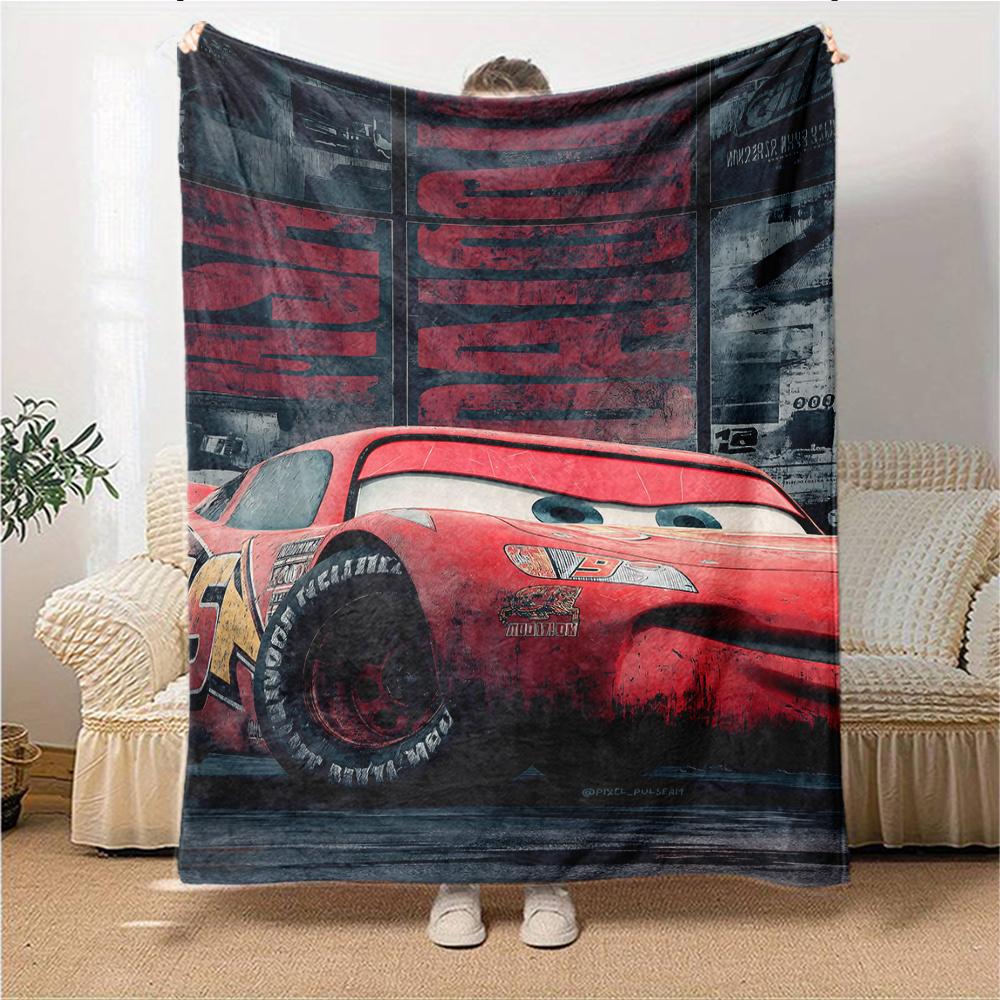 Rusteze Mcqueen Blanket Soft Throw Blanket For Home Bedroom Bed Sofa Travel Office Solid Christmas Blanket