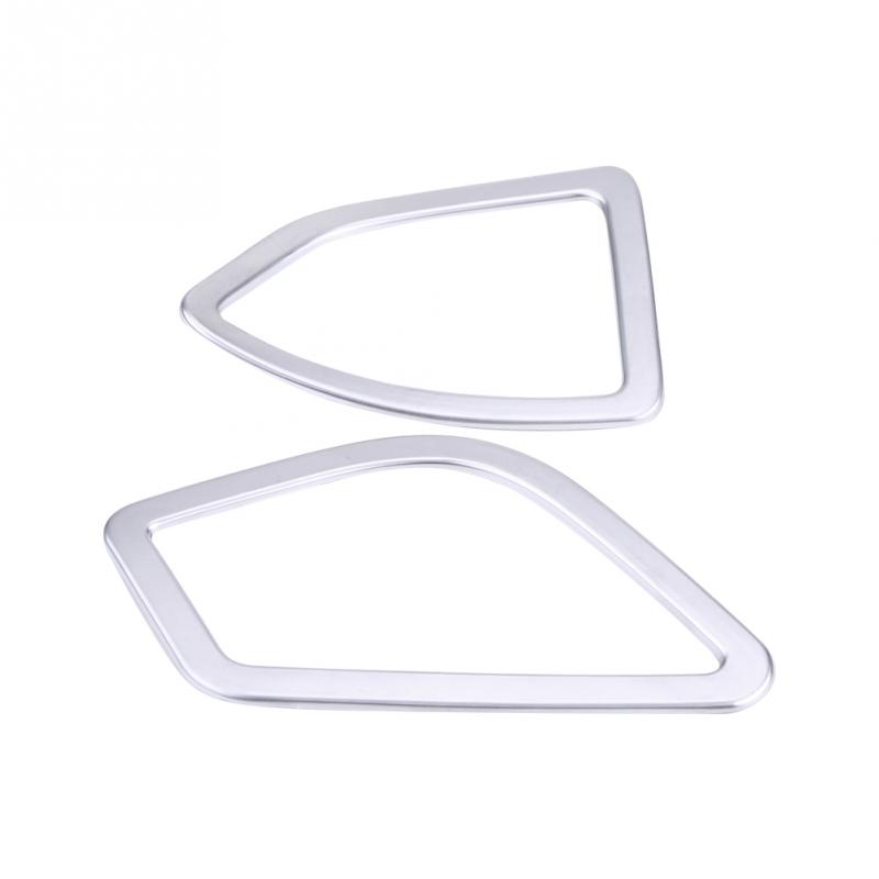 2 шт. серебристый хром салон автомобиля кондиционер вентиляционная розетка накладка для BMW 3 4 серии GT F30 F32 F34