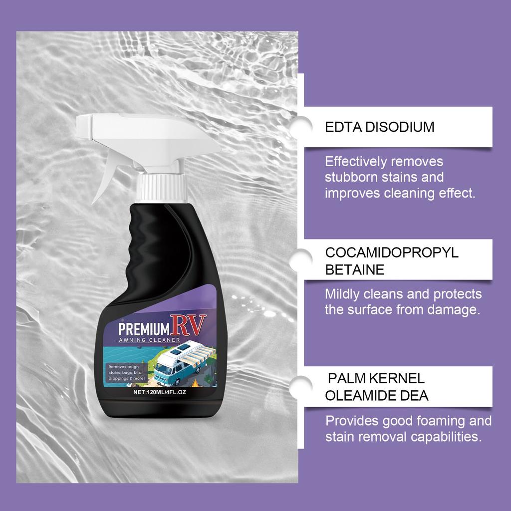 RV Awning Cleaner Household RV Awning Cleaner 120ml