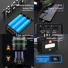 60W High Power Spotlight Long Range Headlamp Type-C Charging 5 Lighting Modes Wave Hand Induction Flashlight Output For Camping