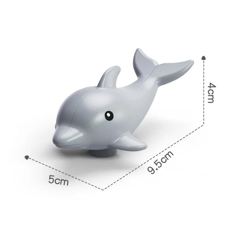 Большие строительные блоки Фигурка животного зоопарка Аксессуары Лягушка Улитка Собака Совместимые Большие Кирпичики Дети Дети Сборные Игрушки Подарок на вечеринку