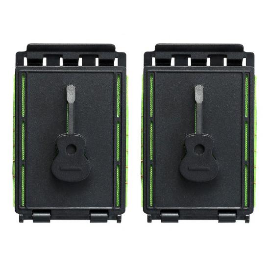 1/2/3 шт. Очиститель струн для гитары Акустическая Электрогитара Бас Укулеле Скраббер для струн Уход за накладкой грифа и ладами Инструмент для чистки