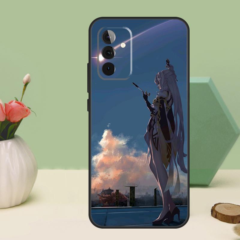 Чехол Genshin Impact Нин Гуан для Samsung Galaxy A26 A54 A34 A14 A52 A32 A12 A13 A33 A53 A15 A16 A36 A56 A06 A35 A55