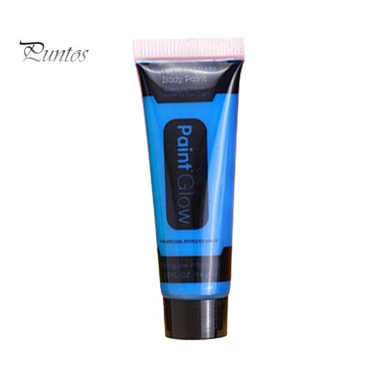 14.2 мл УФ-неоновая краска для лица, светящаяся в темноте, флуоресцентная краска на водной основе, смываемая, для детей, взрослых, музыкальных фестивалей, вечеринок, косплея, макияжа для тела