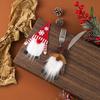 Santa Cartoon Claus Felt And Fork Covers For Christmas Decoration Room