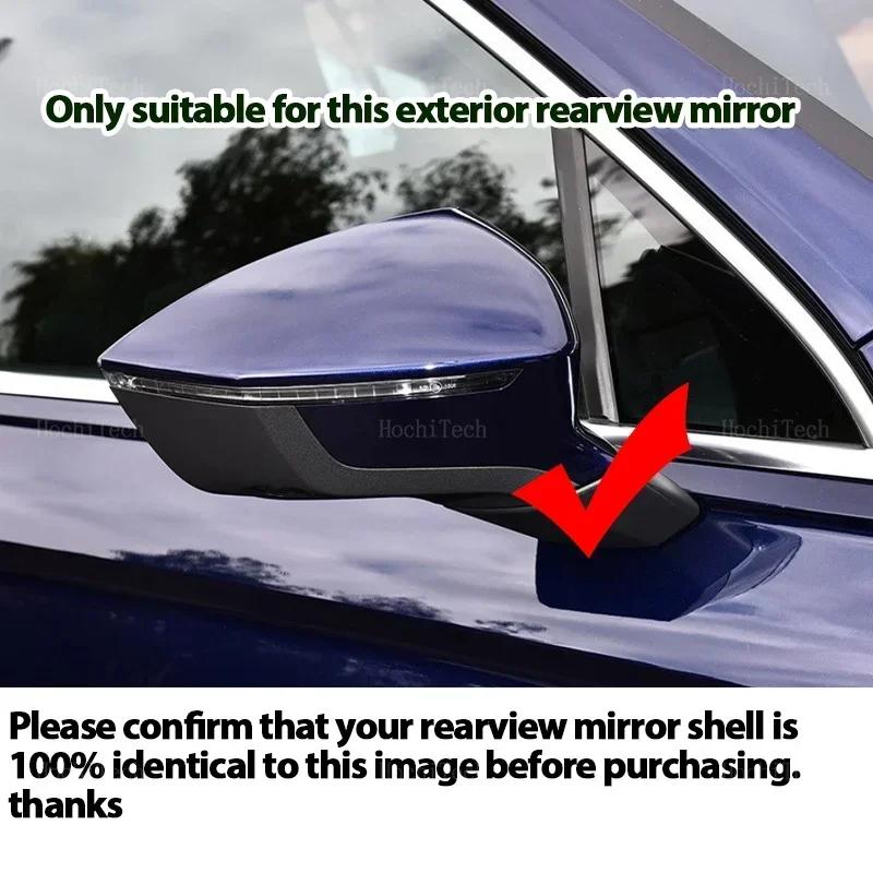 for Seat Cupra Ateca KH7 Tarraco KN2 2016-2024 accessories Bright Black Side Mirror cover Caps Replacement