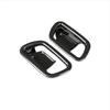RUIQ Front and Rear Inner Door Handle Garnishes for the New Honda Freed GT Series Carbon Fiber (Black Finish)
