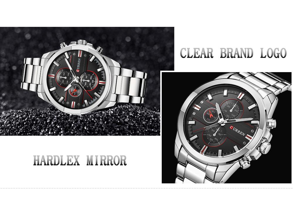 CURREN 8274 Men's Waterproof Business Casual Wristwatch