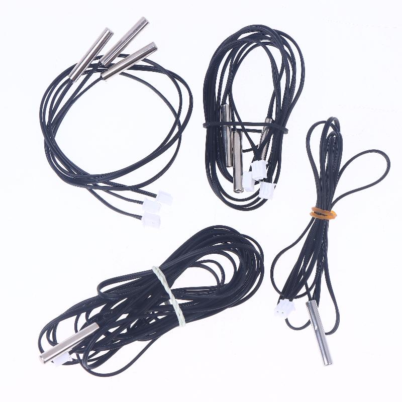 1/3 шт. Для Arduino W1209 W1401 30/50/100/200/300 см Ntc 10K 1% 3950 Термистор Датчик температуры Водонепроницаемый Кабель-зонд
