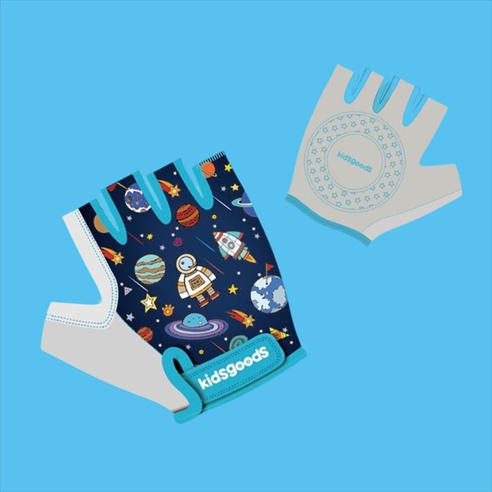 Bike Children Skate Safe Half Finger Gloves Kids Cycling Gloves Bicycle Gloves Sports Gloves