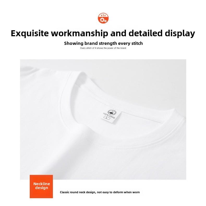 GMXIA Хлопковая футболка с длинным рукавом, модный бренд, свободный, с большим круглым вырезом, с принтом, спортивная, с длинным рукавом