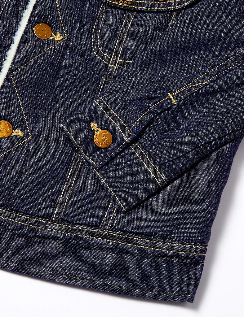 Lee Kids Denim Indigo Size 100 Jacket, Blue,