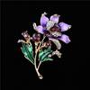 Fashion Romantic Brooch Jewelry Rose Flower Brooches for Women Clothing Collar Pin Accessories Gift