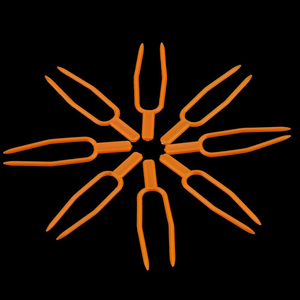 100 шт. зажимы для крепления садовых растений многоразовые столоновые дынные лозы, закрепляющий инструмент