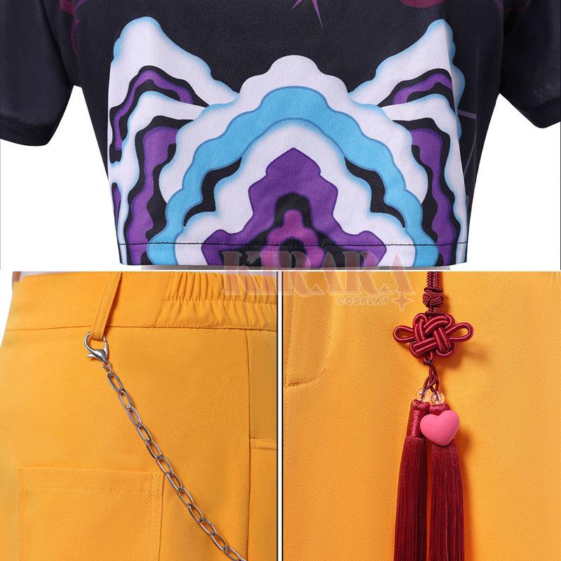 Костюм для косплея Миры Косплей Парик K-pop Женский Девушка Идол Охотники на демонов Косплей Ролевая игра для вечеринки Карнавальные наряды Хэллоуинские костюмы