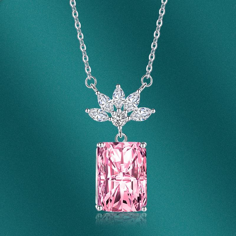 Sace Gems Женское ожерелье, кулон, медный сплав, циркон, модный подарок