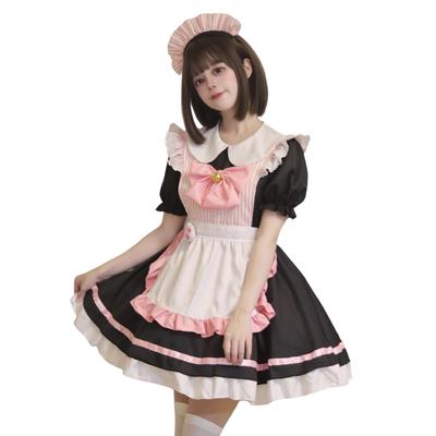 AOTYP Горничная Кон Кошка Кошка Короткий Хэллоуин Младшая Сестра Большой Полный Школьный Отаку Размер S Костюм, Косплей, Кафе, Когти, Девочка, Милый, Костюм, Костюм,