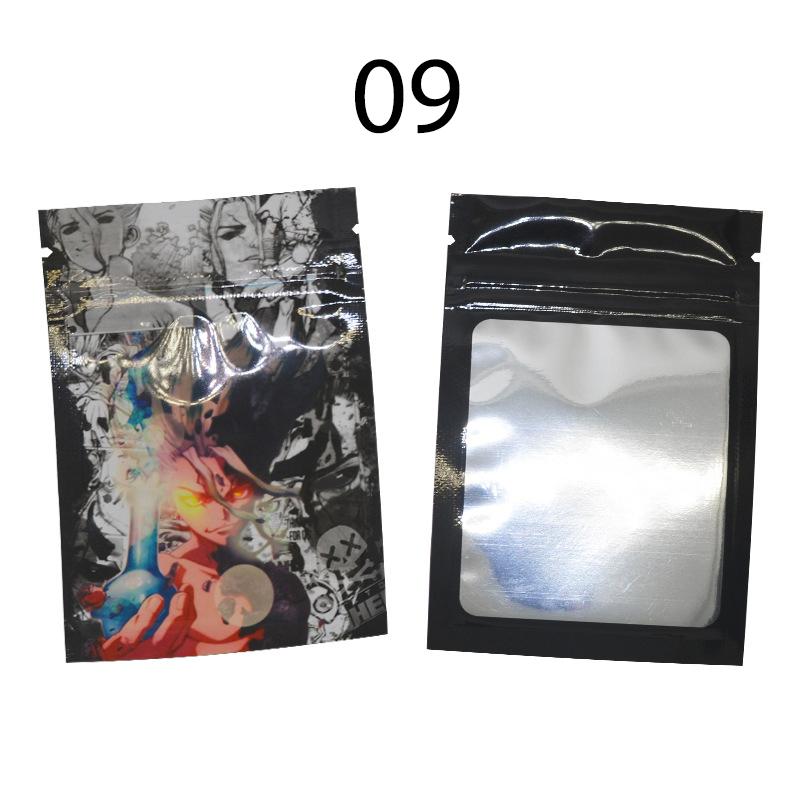 10 шт. самозапечатывающиеся пакеты, закрывающиеся маленькие конфеты, брелки, капсулы, упаковочные пакеты на молнии