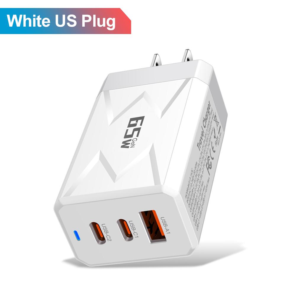 Зарядное устройство для телефона мощностью 85 Вт, зарядное устройство USB C, быстрое зарядное устройство типа C для ЕС/США/Кореи для iPhone 14 15 Pro Xiaomi Samsung