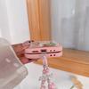 Складной мягкий чехол для телефона Samsung Galaxy Z Flip Series Hello Kitty с ремешком