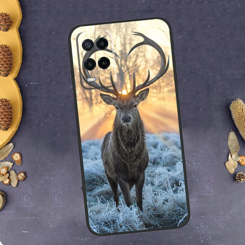 Deer Hunting Camo Phone Case For Oppo A96 A16 A76 A78 A58 A18 A38 A98 A17 A77 A80 A40 A60 A74 A94 A54 A15 A57S