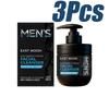Men's Facial Cleanser Deep Cleansing Pore Oil Control with Charcoal Powder Mild Daily Cleansing Facial Refreshing Face Wash