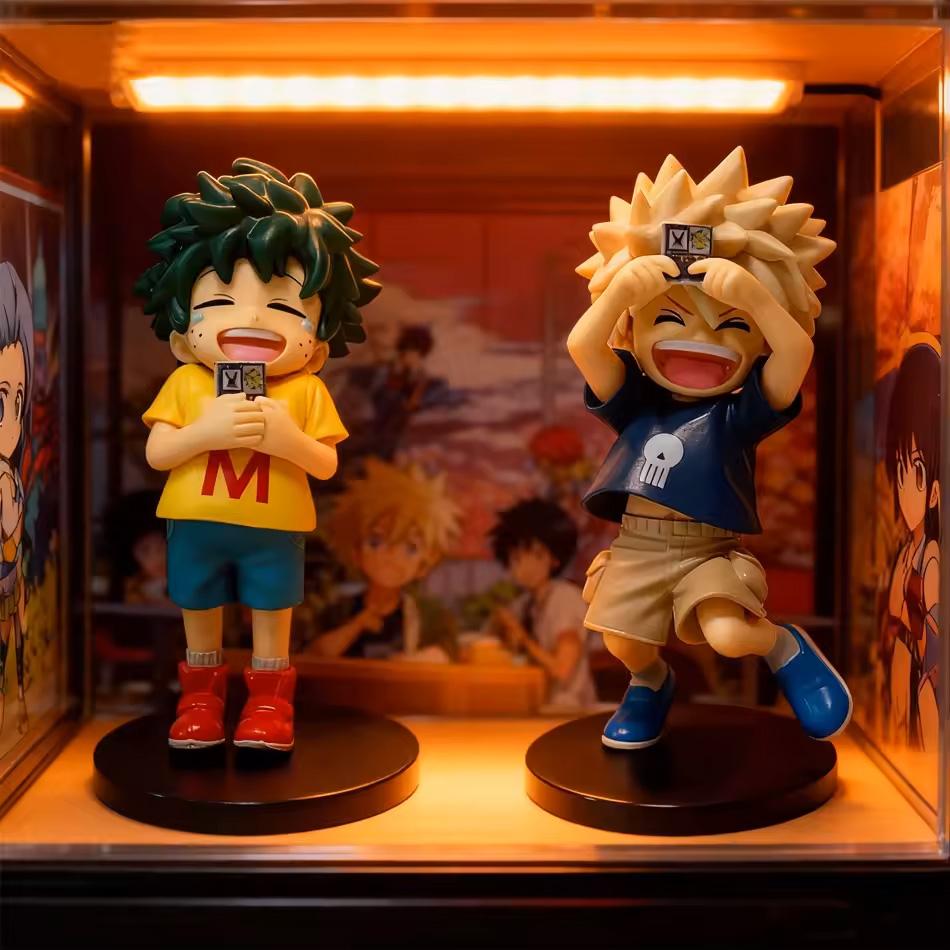 Оригинальная фигурка BANDAI Моя геройская академия: Детство Изуку Мидории / Детство Кацуки Бакуго, Модель, Декоративная кукла
