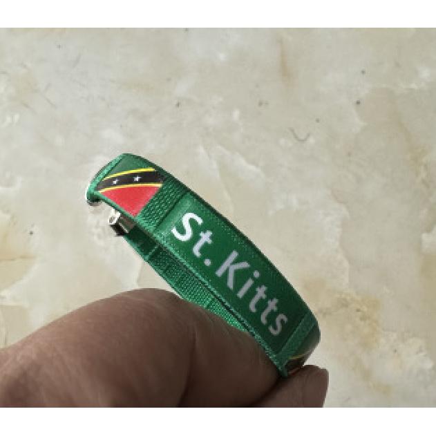 Браслет с флагом Чемпионата мира по футболу 2026 Испания Спортивный браслет Вышитый браслет Товары для болельщиков