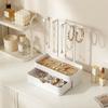Portable Jewelry Organizer Double Layer Jewelry Storage Rack Jewelry Display Holder  Home Display