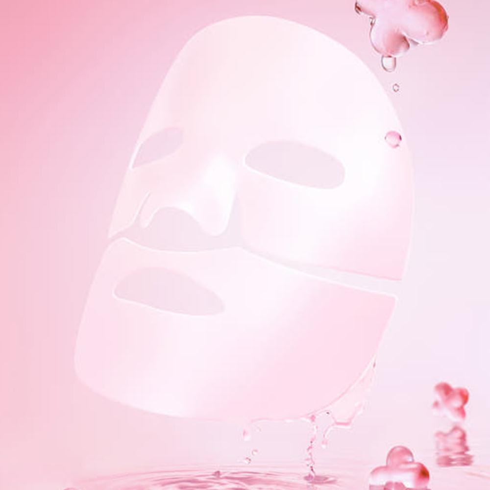 Mamonde Flora Glow Розовая гидрогелевая маска 42г