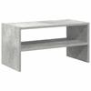 Stackable Shoe Rack Concrete Grey 60 x 30 x 30.5 cm