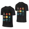 Maple Abrasionresistant Reversible Tshirt Casual Vibe Dark Color Schemes Tees